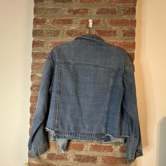 Midnight Muse Cropped Studded Denim Jacket - Picture 3 of 3